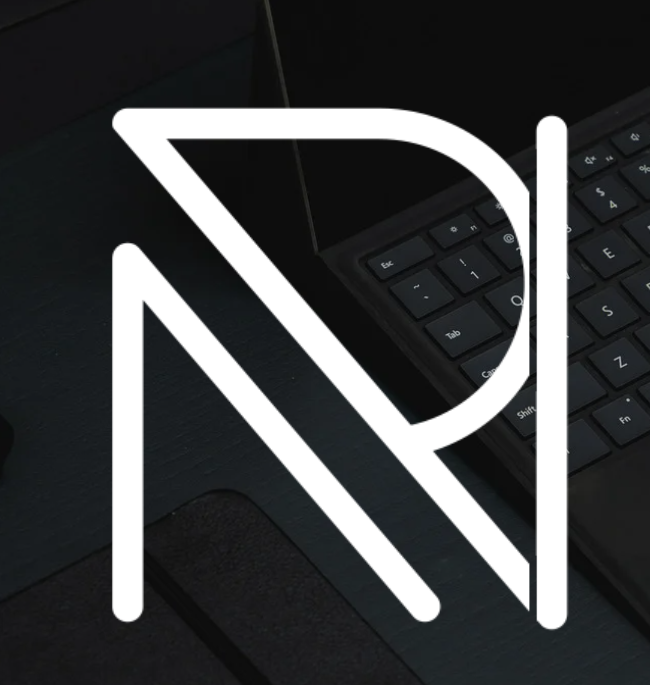 ANIR logomark — the N/R monogram by the client