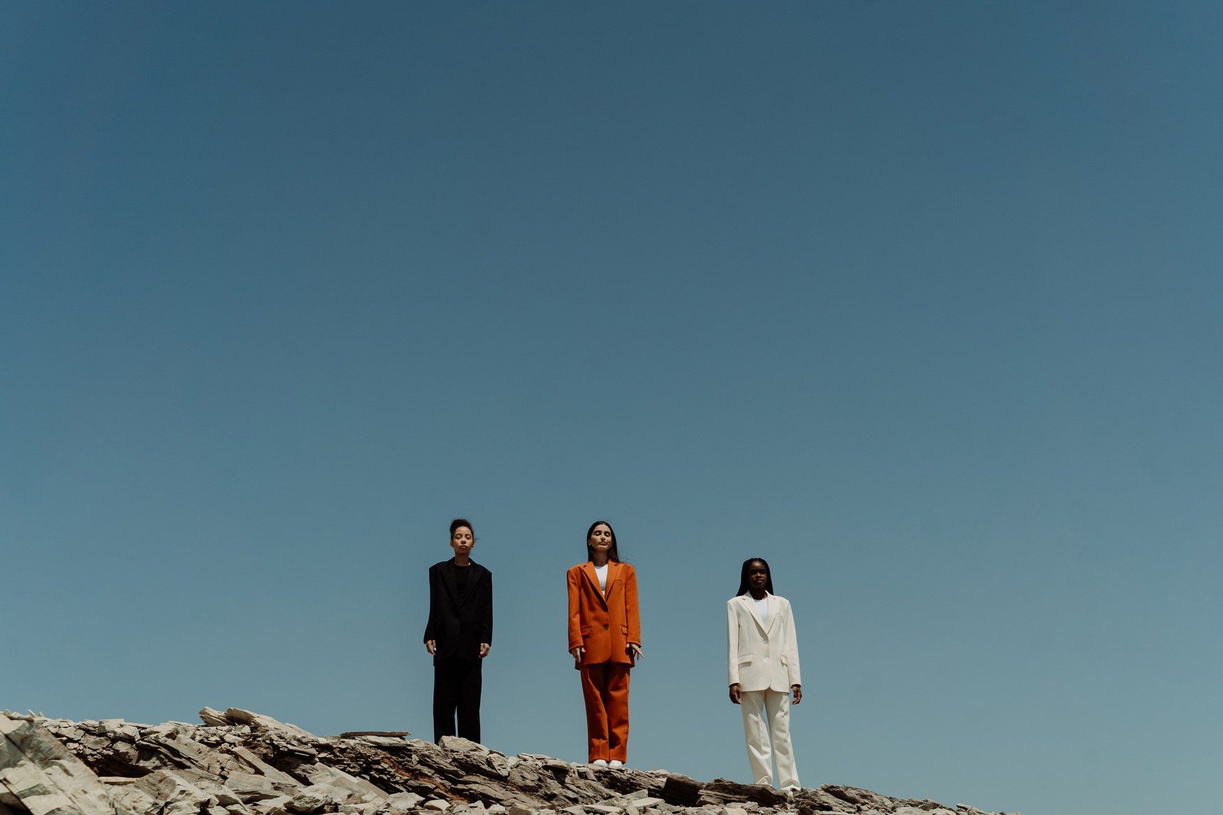AUREA campaign — trio by the water