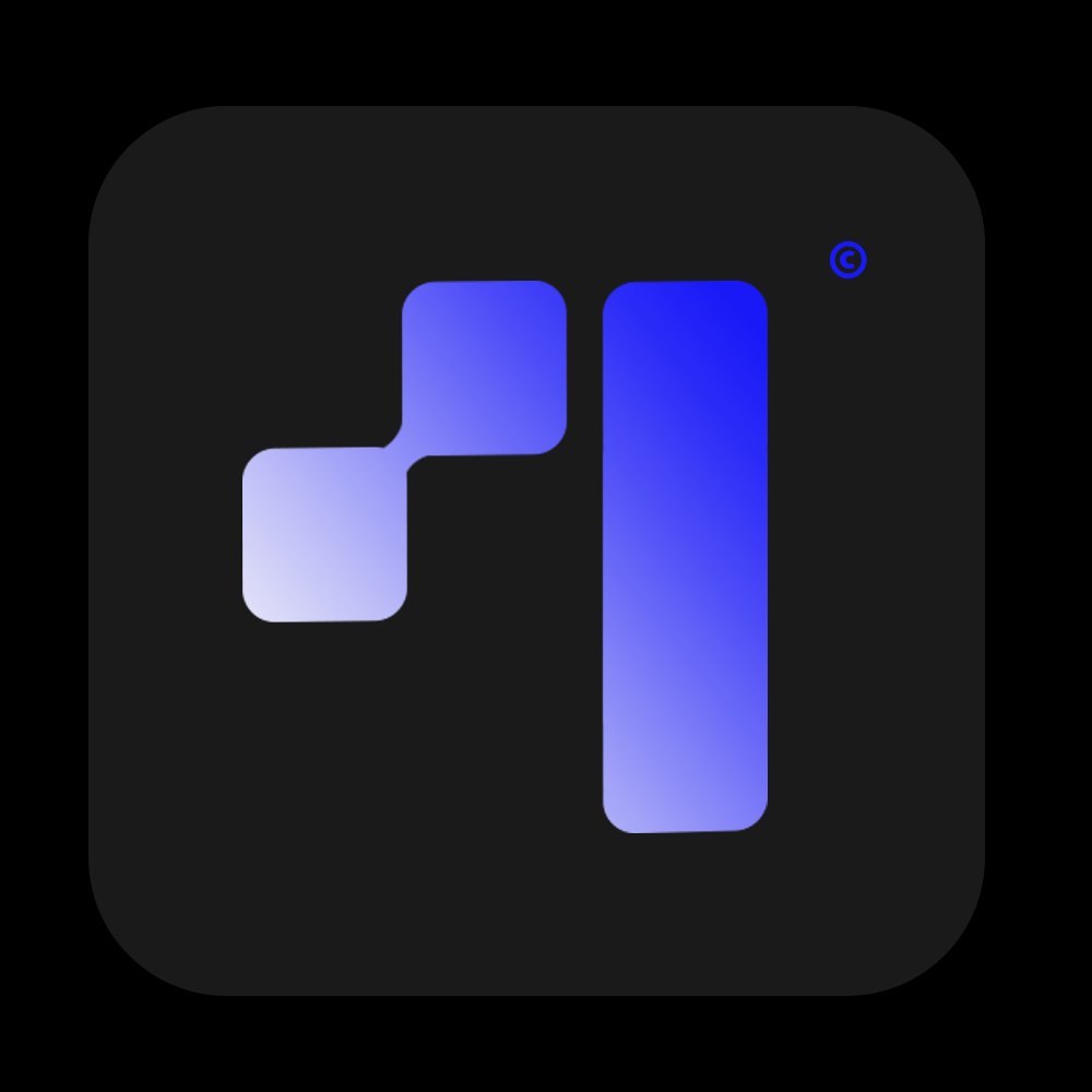 Logo in black on a light background