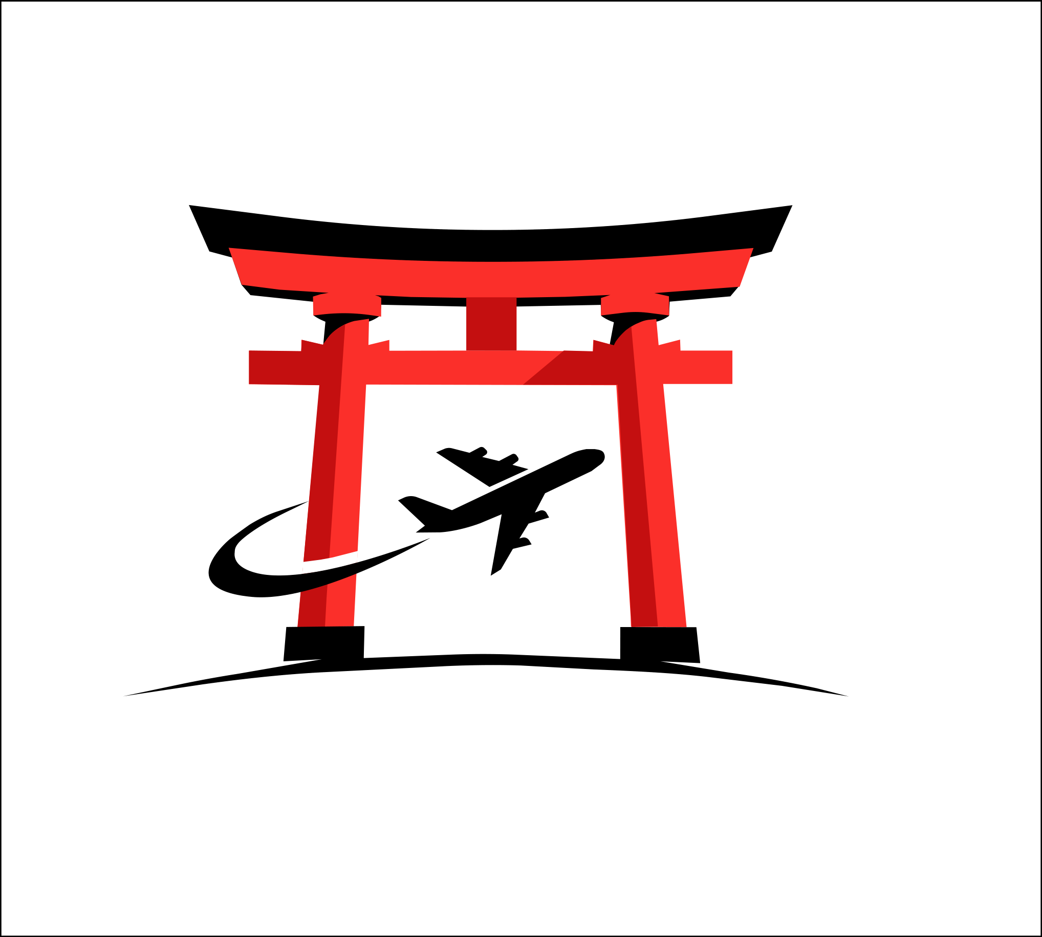 THE GATE logo on white background